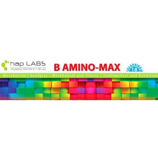 HapLabs B Amino-Max 500ml - metabolizm i kondycja